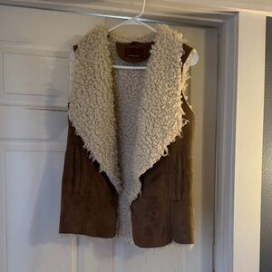 Hive & Honey shearling vest